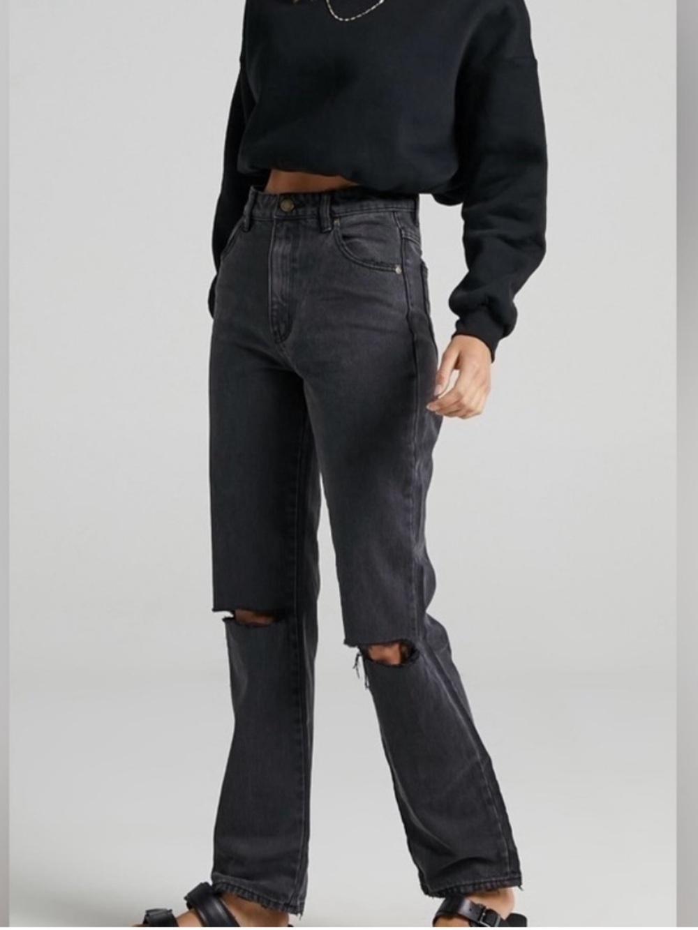 ROLLAS High Rise Straight- Size 31 - Picture 2 of 12